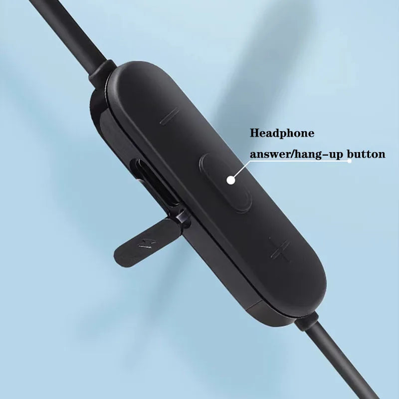 JBL T125 Neckband Wireless Bluetooth Semi-In-Ear Headphones Sports Waterproof Call Headset Long Battery Life Magnetic Design