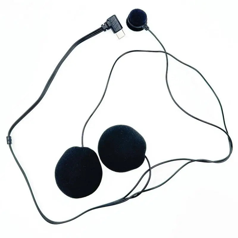 1Pcs Type-C Plug HD Noise Reduction Soft Mic For E1/X1 Bluetooth Motorcycle Full Face Helmet Headset
