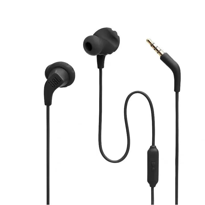 JBL ENDURRUN 2 Officially Authorized In-ear Headphones Built-in Microphone Wired Sports Gaming Headset Waterproof Heavy Bass